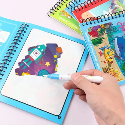 Kids Magic Water Coloring Books Toys for Birthday Gifts childrensterritory