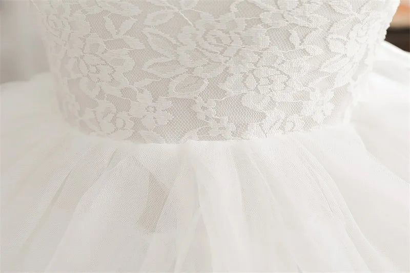 Baby/Kids Girls Bow Design Tulle Prom/Birthday Party Dresses