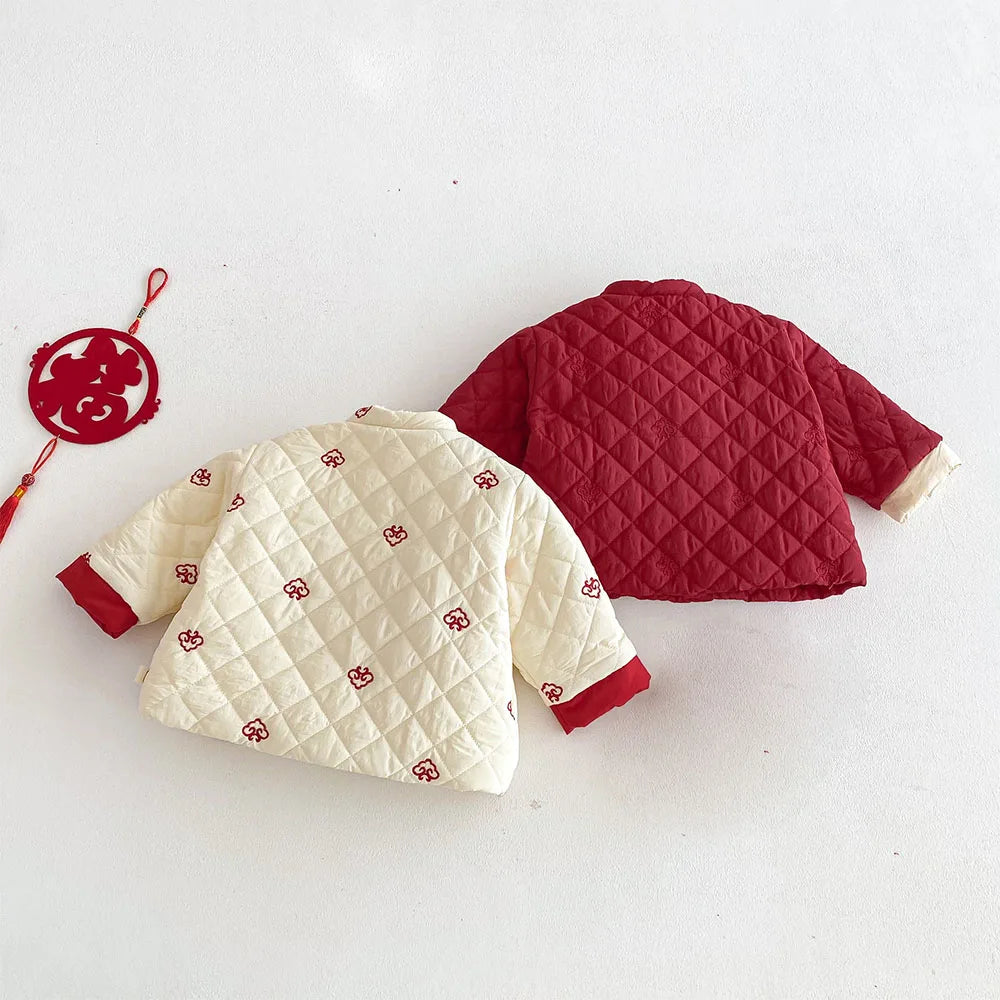 Girls’ Soft & Warm Elegant Winter Coat