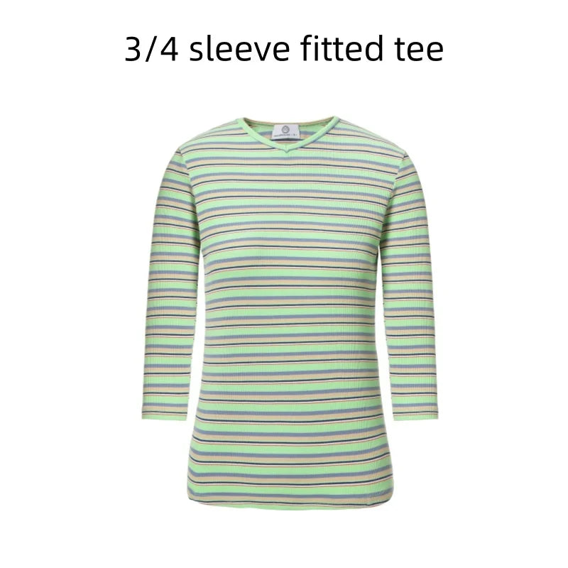 Solid Colour Full Sleeves Summer Clothing Sets For Girls childrensterritory