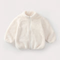 Kids’ Long-Sleeve Winter Casual Soft Jacket childrensterritory