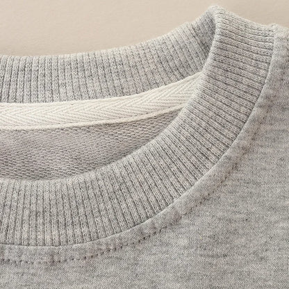 Pretty Horse Design Kids Girls Grey Sweatshirt childrensterritory