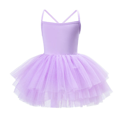 Tulle Puffy Tiered Long Tail Flower Girl Dresses For Wedding Party