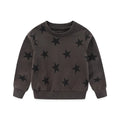 Long Sleeve Stars Cartoon Print Kid Boys Girls Sweatshirts childrensterritory