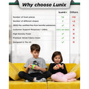 14pcs Modular Kids Play Couch for Bedroom and Playroom childrensterritory