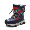 Kids High Top Plush Waterproof Warm Snow Boots childrensterritory