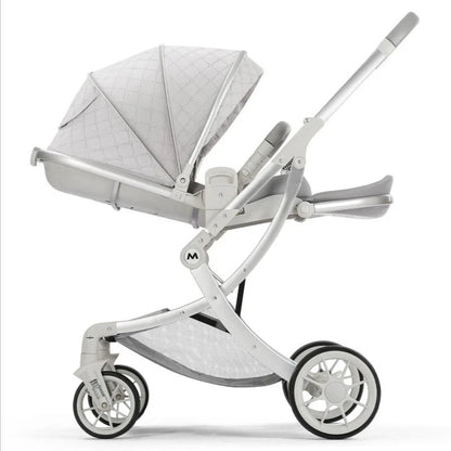 Elevated Baby Stroller with Lightweight Eggshell Design childrensterritory