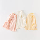 Kids Girls Casual Long Sleeve Cotton Tops for Autumn childrensterritory