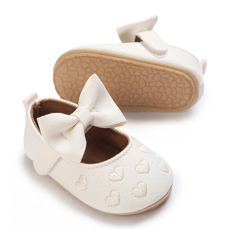 Cute Lace Design Baby Girl Non Slip Princess Crib Shoes childrensterritory