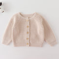 Infant Girls Long Sleeve Embroidery Knitted Cardigan childrensterritory