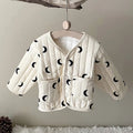 Kids Sleeveless Cotton-padded Printed Warm Coats childrensterritory