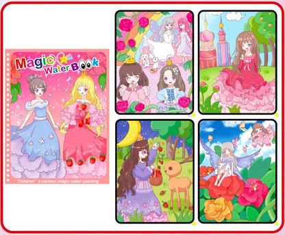 Kids Magic Water Coloring Books Toys for Birthday Gifts childrensterritory
