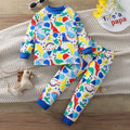 Elephant Embroidery Design Summer Clothing set For Girls