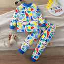 Elephant Embroidery Design Summer Clothing set For Girls
