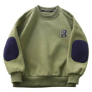 Letter Print Long Sleeved Oversizes Sweatshirts for Kids