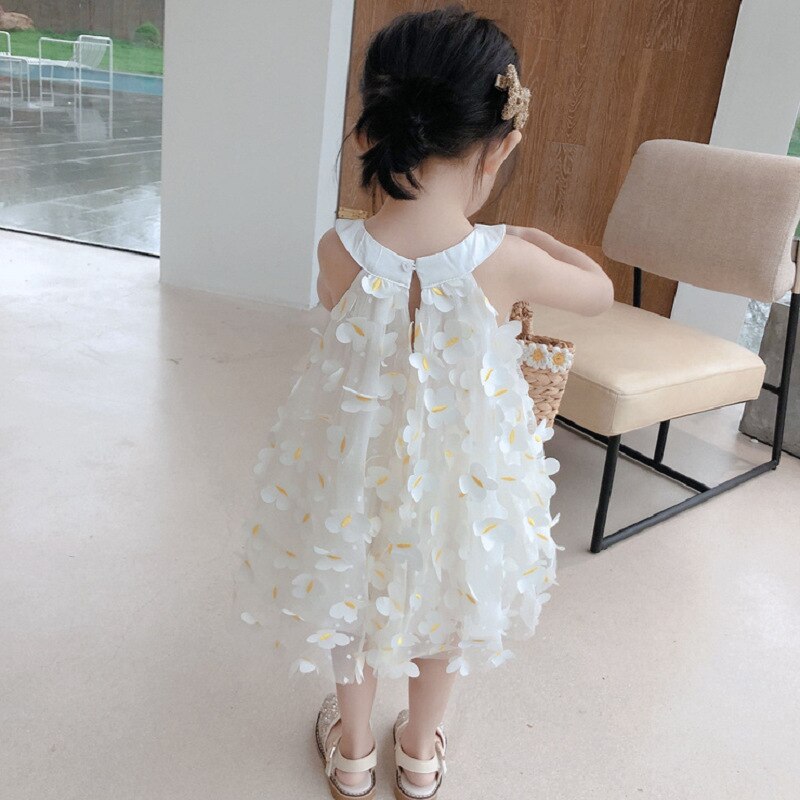 Fluffy Fairy Princess Summer Dress For Baby Girl childrensterritory