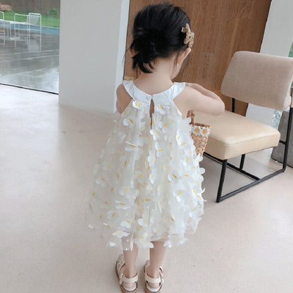 Fluffy Fairy Princess Summer Dress For Baby Girl childrensterritory