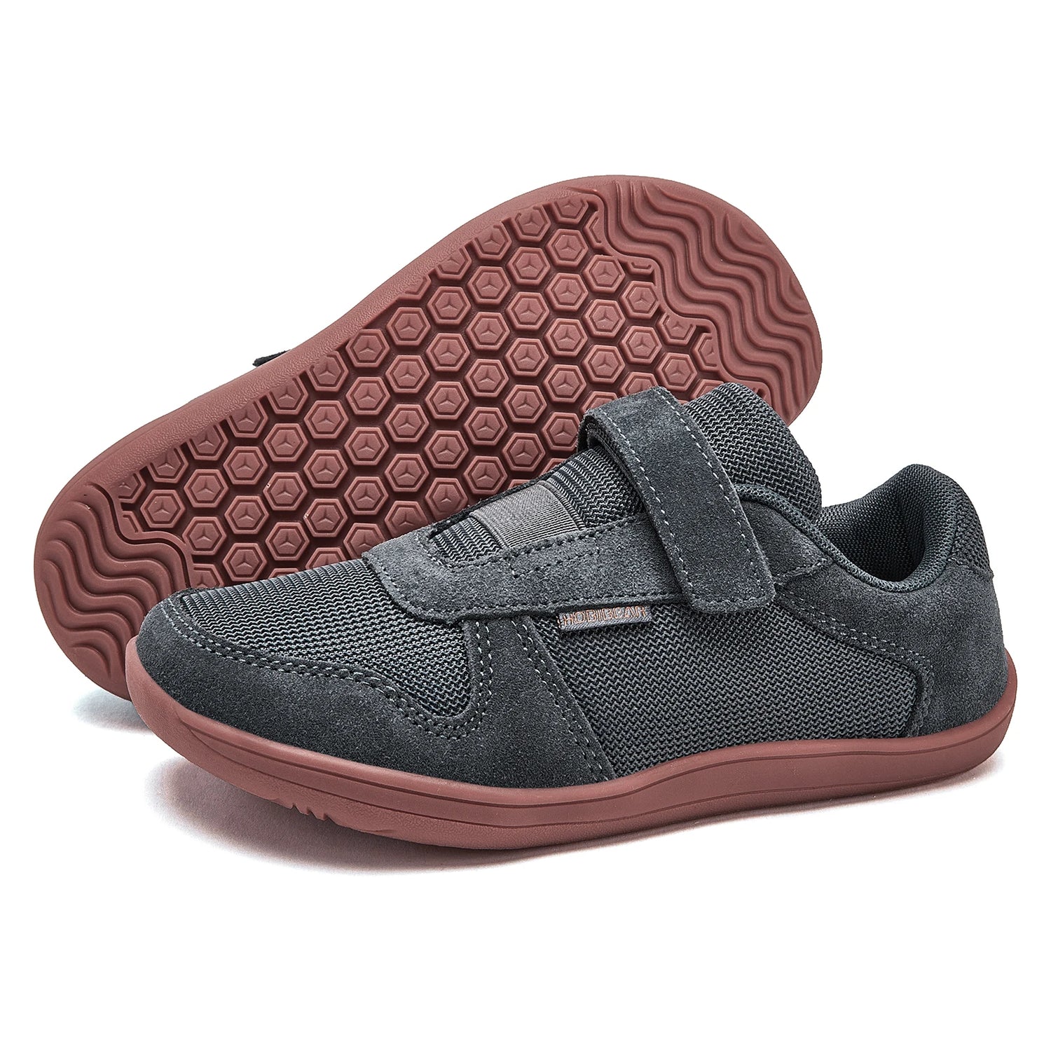 Wide Toe Lightweight Little/Big Kids Hook Loop Sneakers childrensterritory