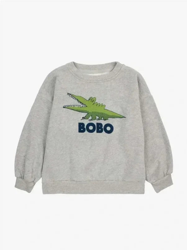 Kids Long-sleeved Round Neck Printed Sweatshirts