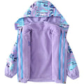 Kids Girls Warm Polar Fleece 2pcs Windbreaker Coats childrensterritory