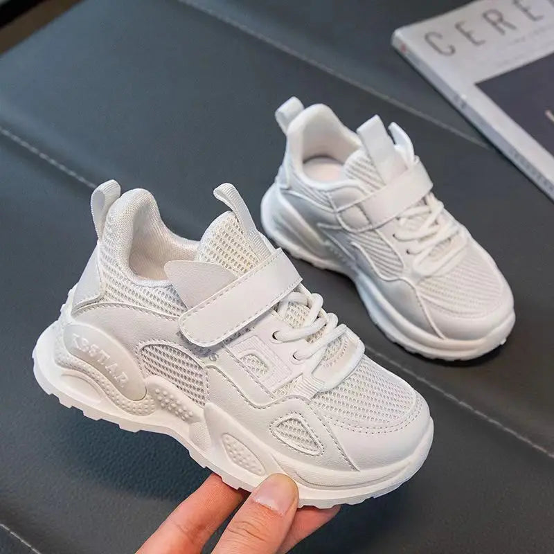 Kids Girls Lightweight Waterproof Running Antislip Sports Shoes childrensterritory