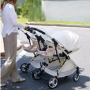 Luxury High-View Detachable Twin Baby Stroller childrensterritory
