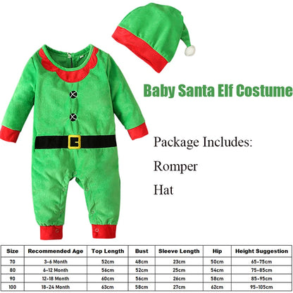 Adorable Baby Santa Claus Outfit For Christmas childrensterritory
