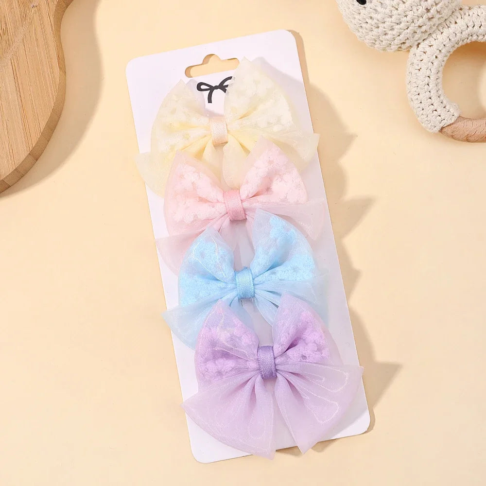 Girls Cute Handmade Lace Design Hair Accessories