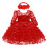 Butterfly Decorated Baby Girl Princess Birthday Dresses childrensterritory