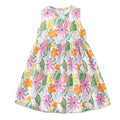 Little Girls Casual Sleeveless Floral Dress For Summer childrensterritory