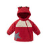 Kids Cartoon Design Zipper Hooded Warm Sweatshirts childrensterritory