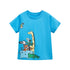 Kids Boys Cartoon Animals Fashion Print T-shirts childrensterritory