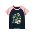 Graffiti Print Kids Boys Girls Summer Cotton T-Shirt Top childrensterritory