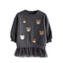 Kids Girls Stars Beading Dresses For Winters childrensterritory