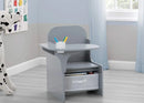 Classic Chair Desk With Storage Bin for Children Room