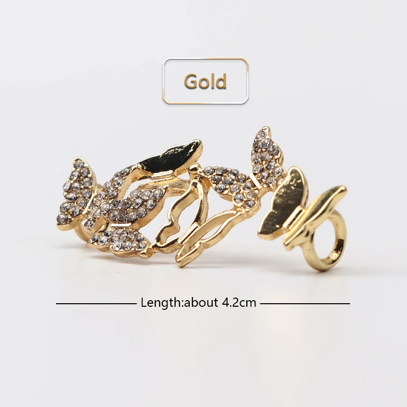 Pearl Shiny Rhinestone Sneaker Shoelace Clips for Girls childrensterritory
