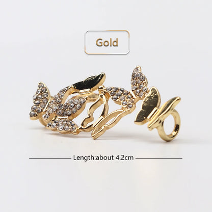 Pearl Shiny Rhinestone Sneaker Shoelace Clips for Girls childrensterritory