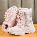 Elegant Waterproof Kids Girls Warm Snow Boots