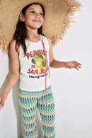 Letter and Cartoon Print Kids Casual Summer Clothes Set childrensterritory