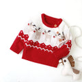 Baby Kids Long Sleeves Christmas Sweater childrensterritory