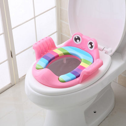 Toilet Training Potty Seat with Armrest for Baby or Kids childrensterritory