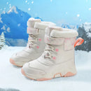 Kids Anti Slip Waterproof Plush Warm Snow Boots childrensterritory