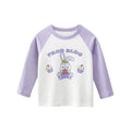 Girls' Cartoon Print Long Sleeves Stylish Tops childrensterritory