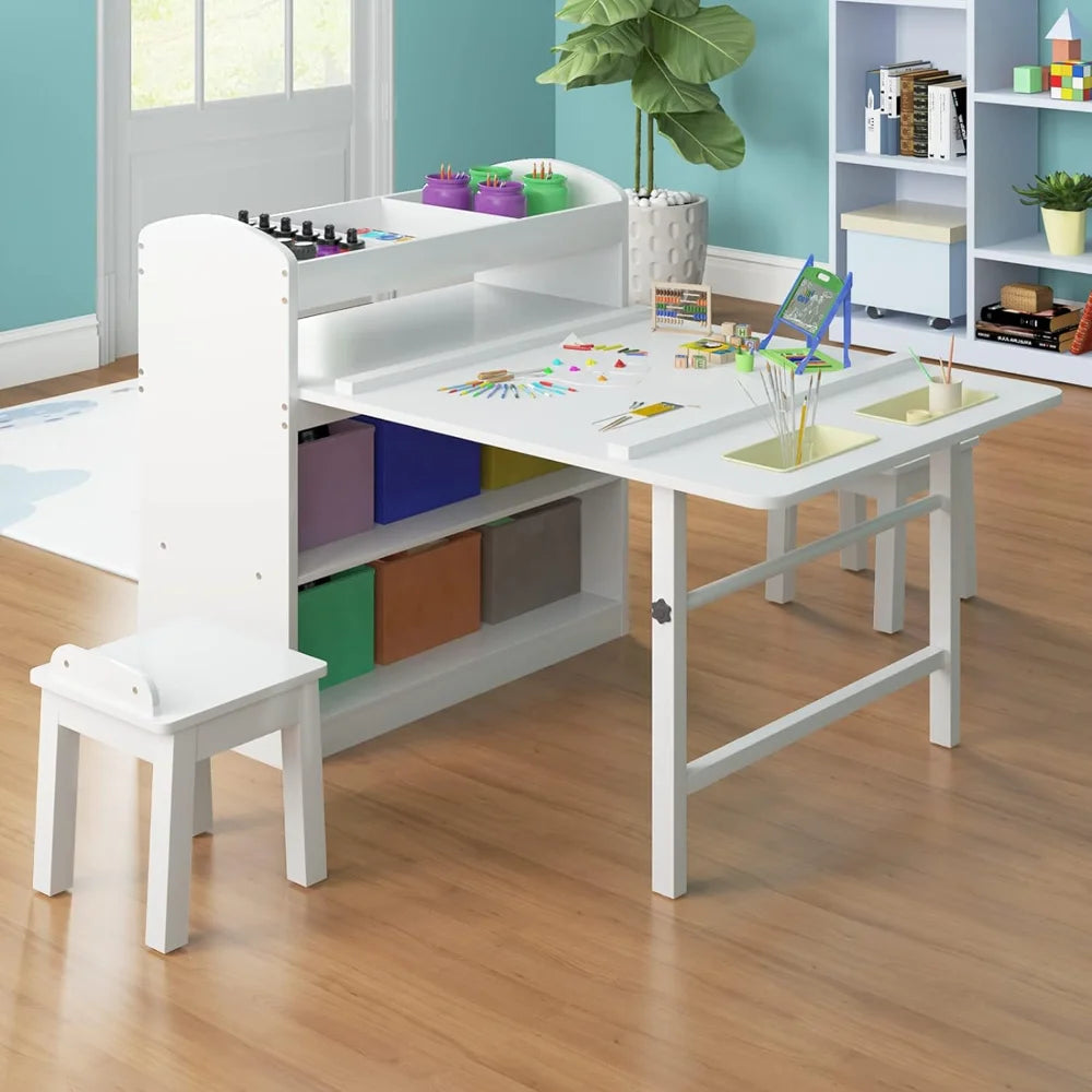 Wooden Activity Table for Kids Craft childrensterritory