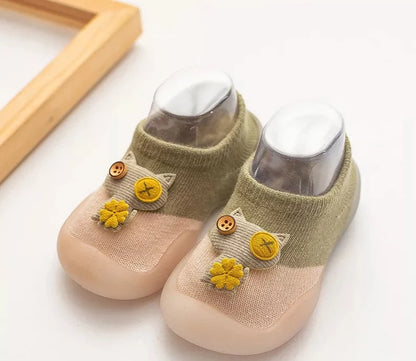 Baby Cartoon Pattern Non-slip Cotton Floor Socks childrensterritory