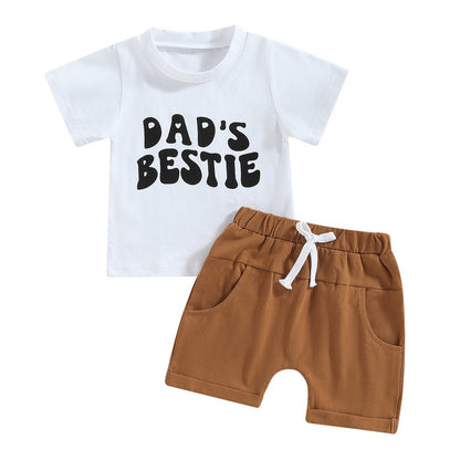 Baby Boys Short Sleeve Tops and Shorts Set for Summer childrensterritory