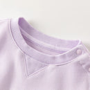 Kids Girls Boys Gradient Color Sports Suits Set for Spring childrensterritory
