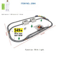 High-Speed Electric Train Model Assembly DIY Set for Kids childrensterritory