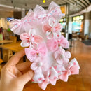 10Pcs/Set Cute Lace Flower Bows Design Baby Hairclips childrensterritory