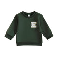Kids Round Neck Long Sleeves Stylish Winter Sweatshirt